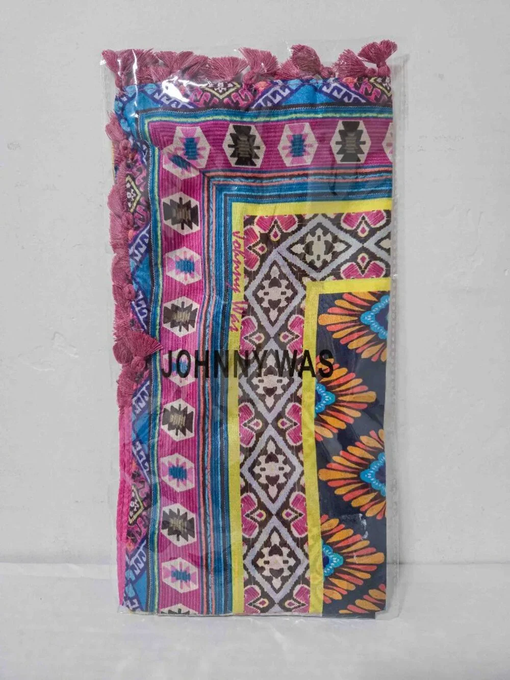 Johnny Was 100% Silk Scarf